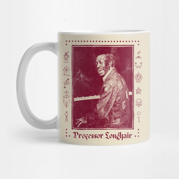 Professor Longhair † Retro Fan Design by DankFutura